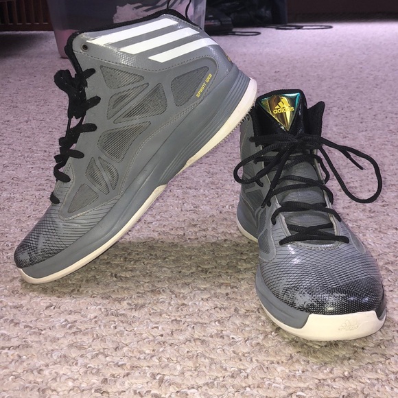 adidas Other - Men’s grey basketball sneakers size 8.5